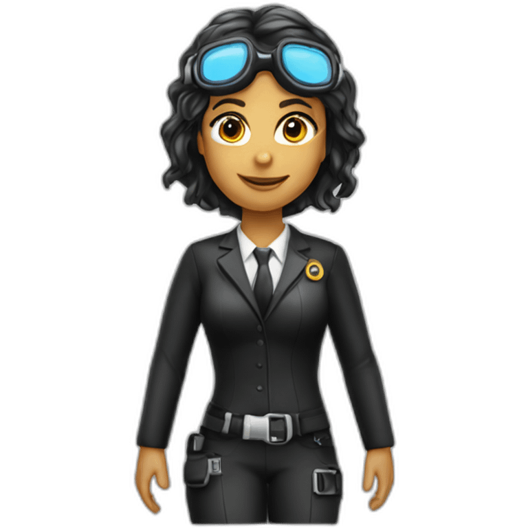 Scuba diver lawyer girl emoji