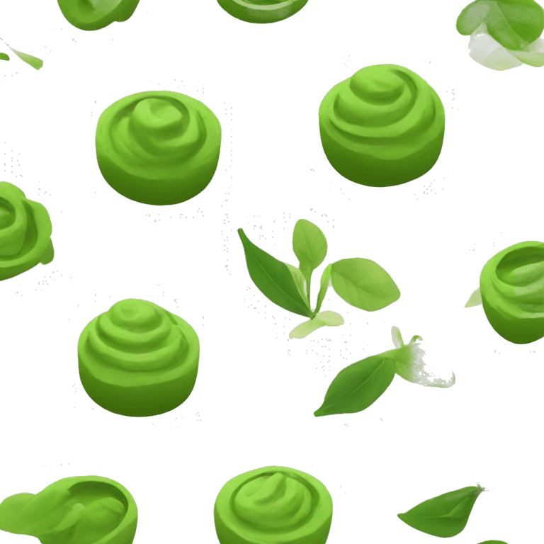 Matcha minimal aesthetic  emoji