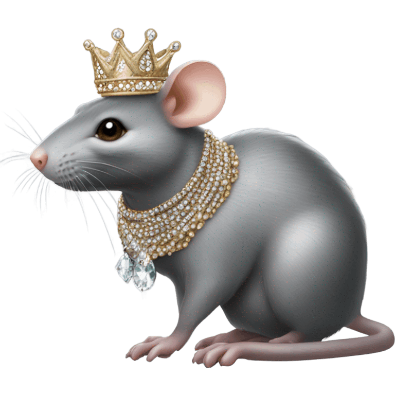 rat princess emoji