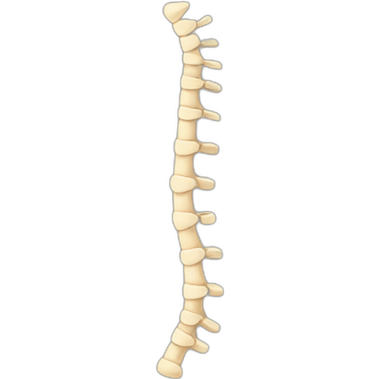 Scoliosis  spine  emoji