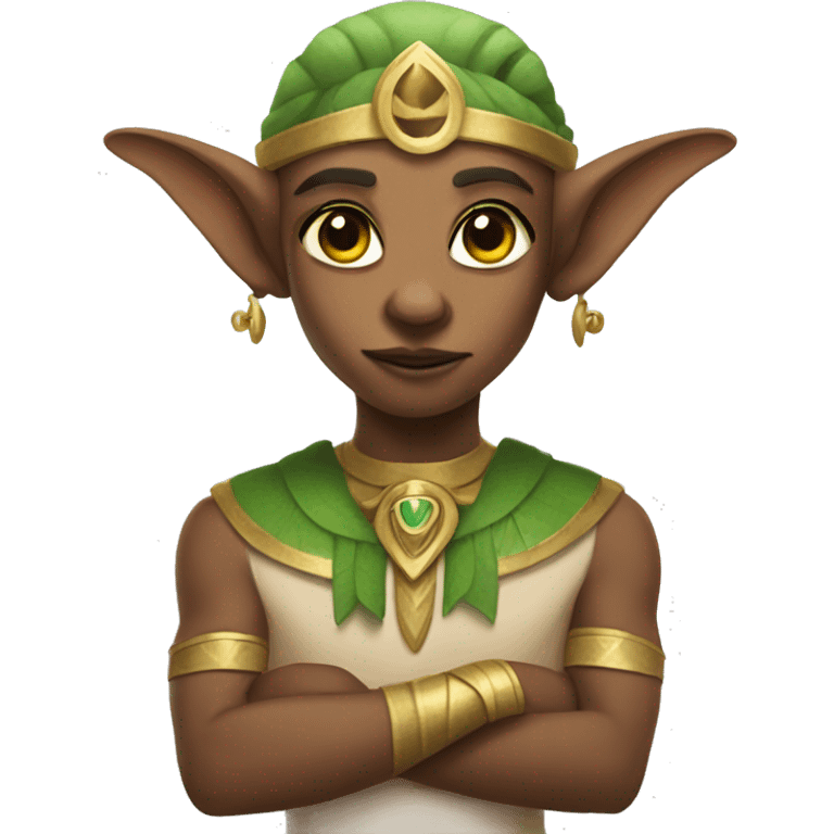 Sphinx elf emoji