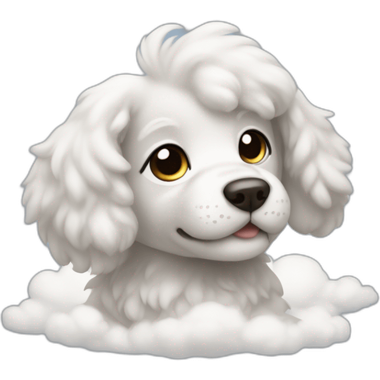 puppy cloud emoji