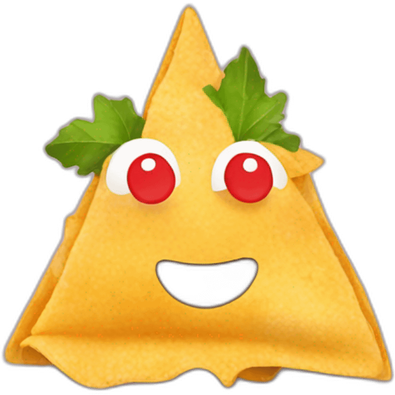 nachos flat design emoji