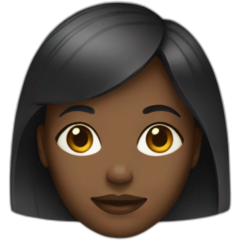 black female ai  emoji