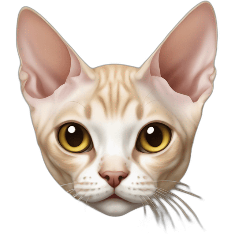 Fat cat devon rex  emoji