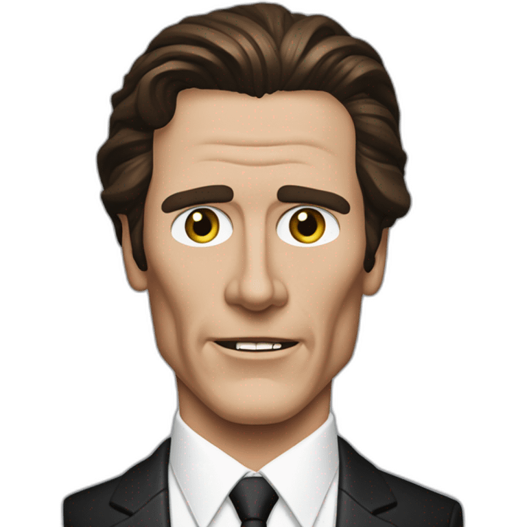 Patrick Bateman American Psycho emoji