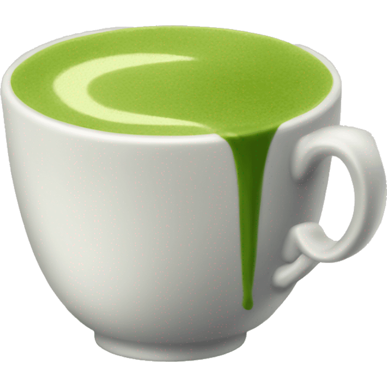 Cup of matcha  emoji