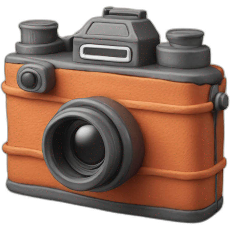 Plasticine Old Film Camera emoji