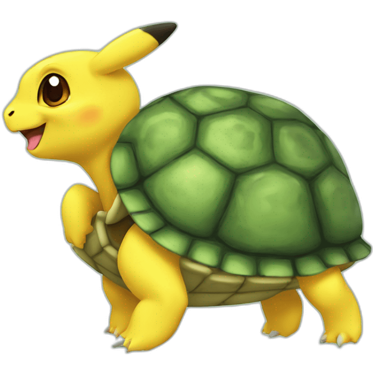 turtle picachu emoji