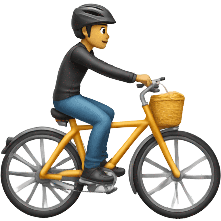 Xing ping on bike emoji