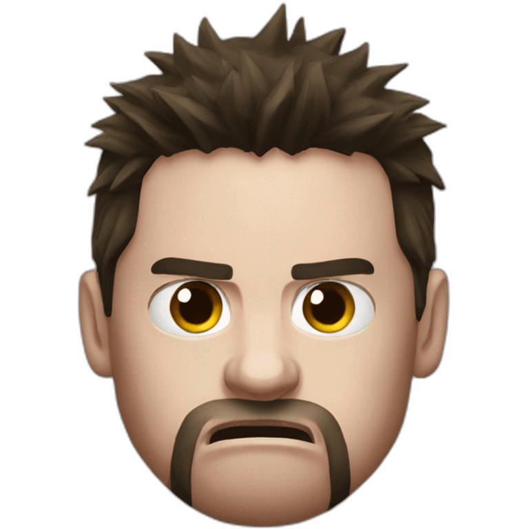 Messi angry emoji