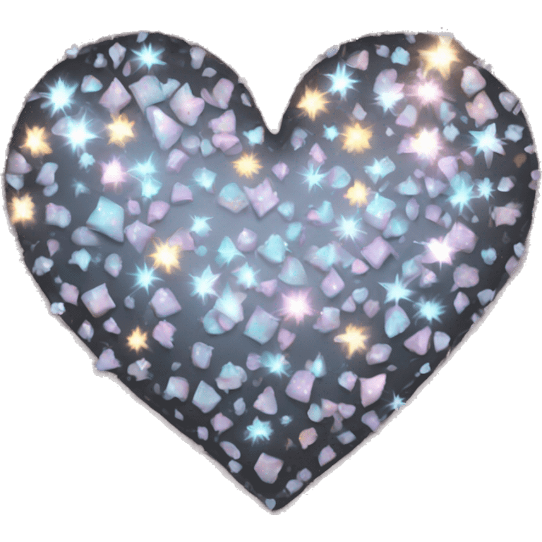 Sparkly heart  emoji