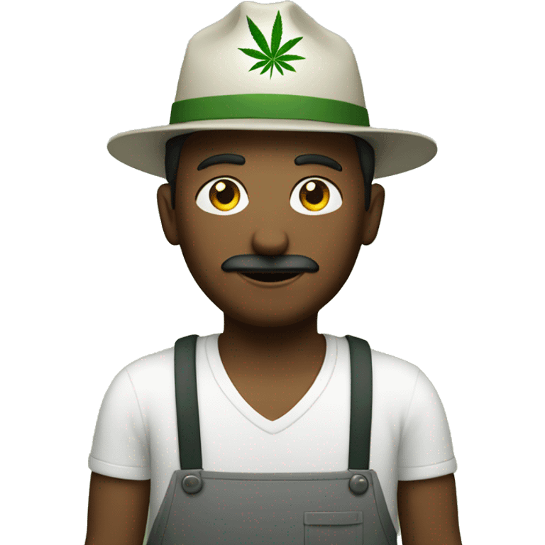 Cannabis grower emoji