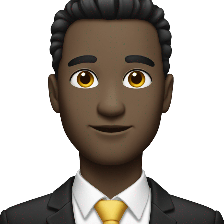 white skin black hair groom emoji