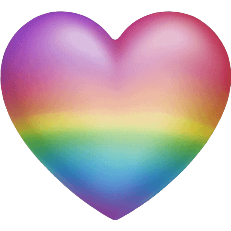 Rainbow heart emoji