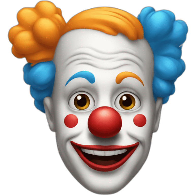 clown pas d'accord emoji