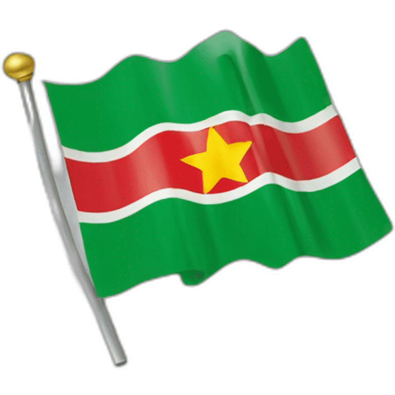 Drapeau suriname emoji