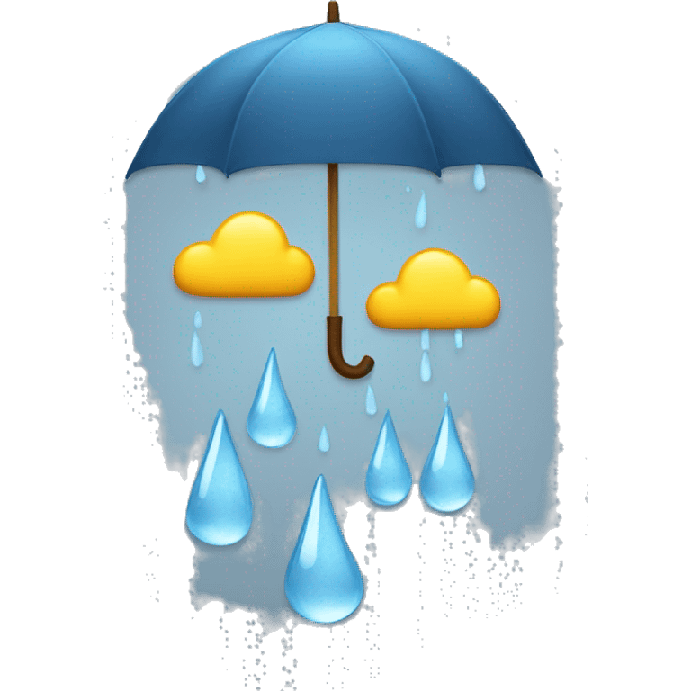 rain over bitexco  emoji