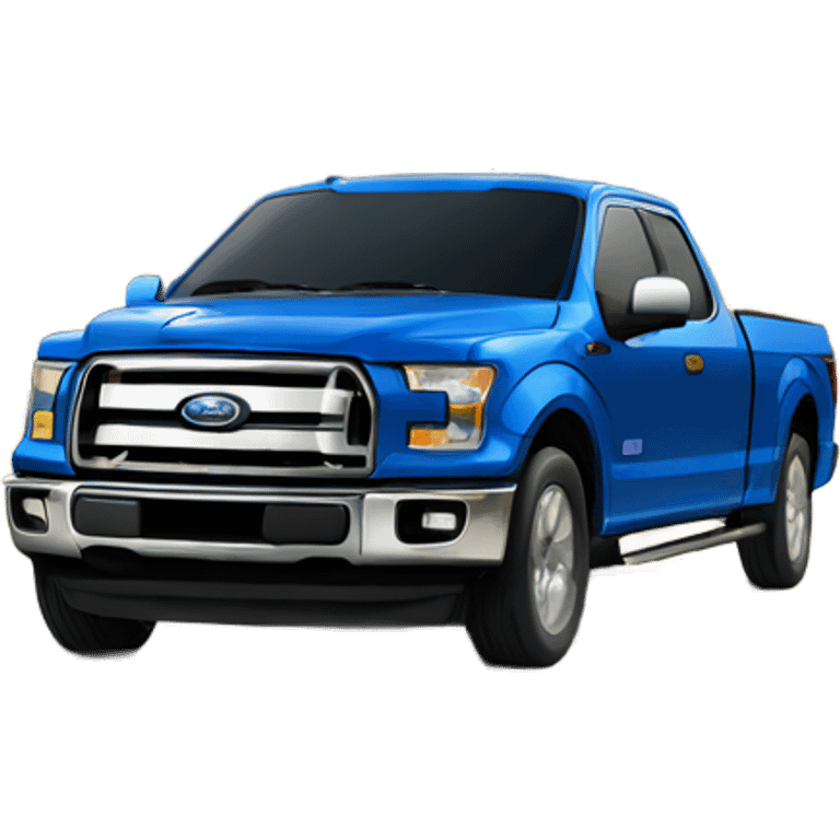 Blue f150 emoji