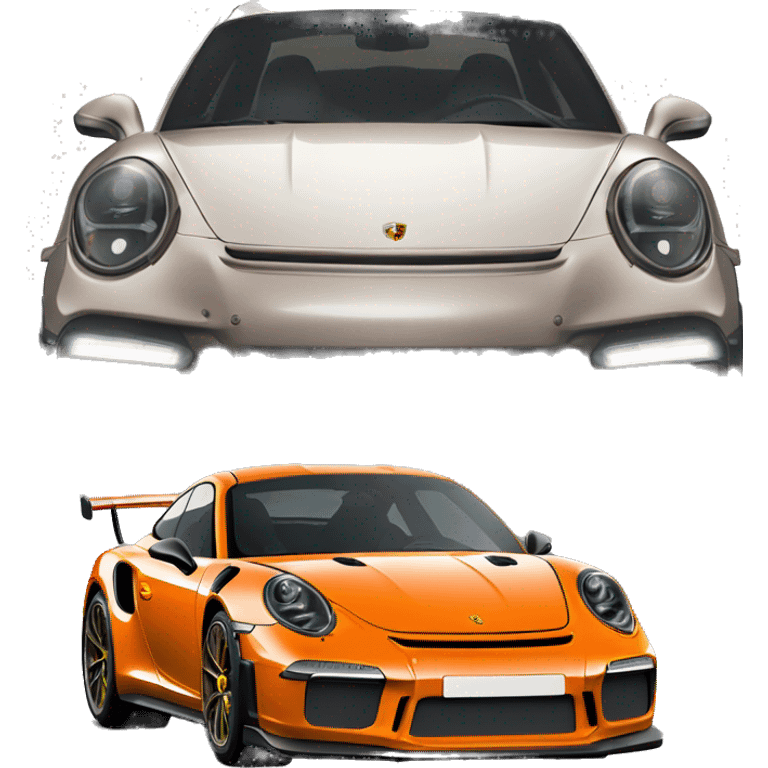 Porsche 911 gt3 rs  emoji