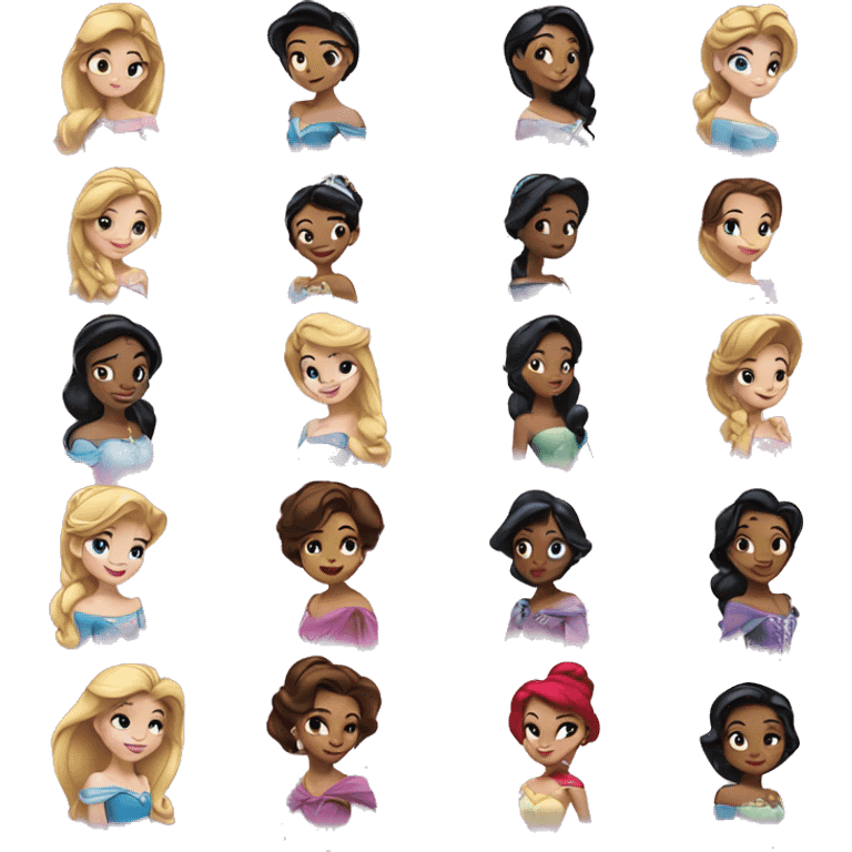 Disney Princesses  emoji