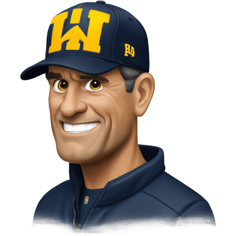 Jim harbaugh  emoji