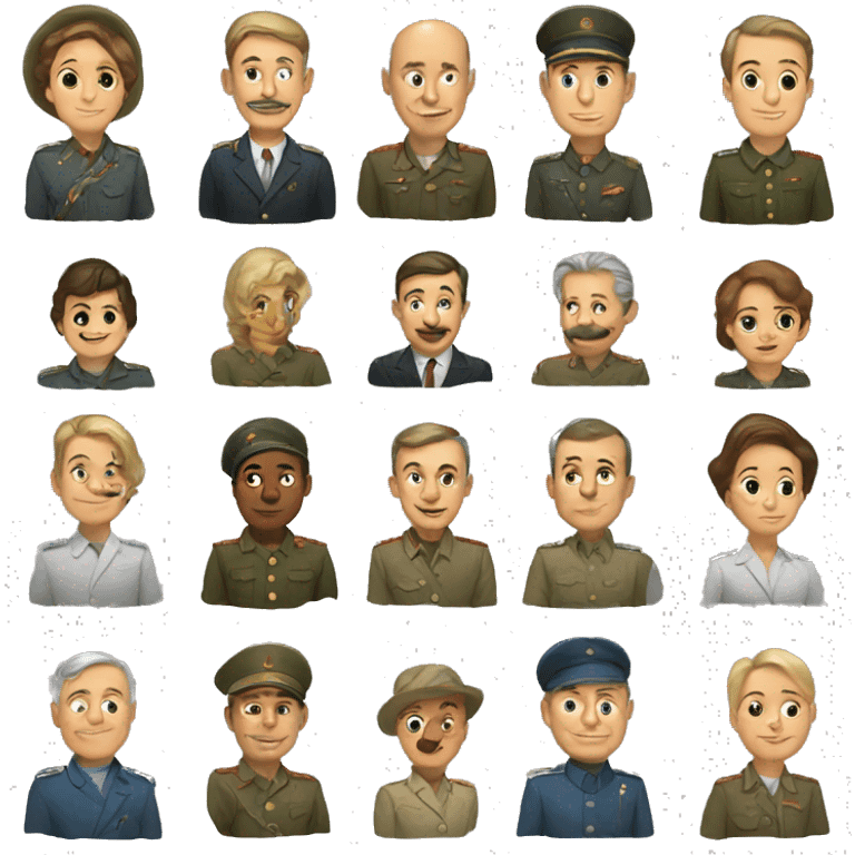 Soviet people emoji