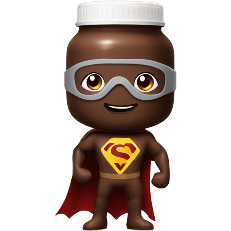 Nutella super hero  emoji