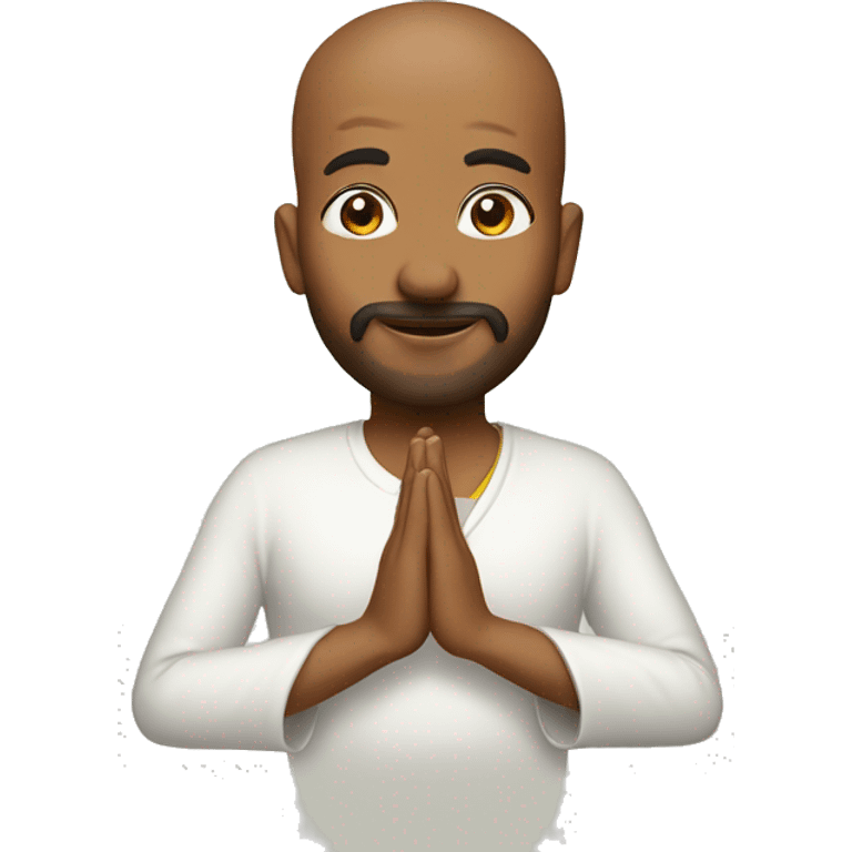 Namaste iPhone  emoji