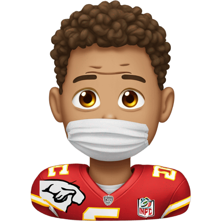 Patrick Mahomes crying emoji