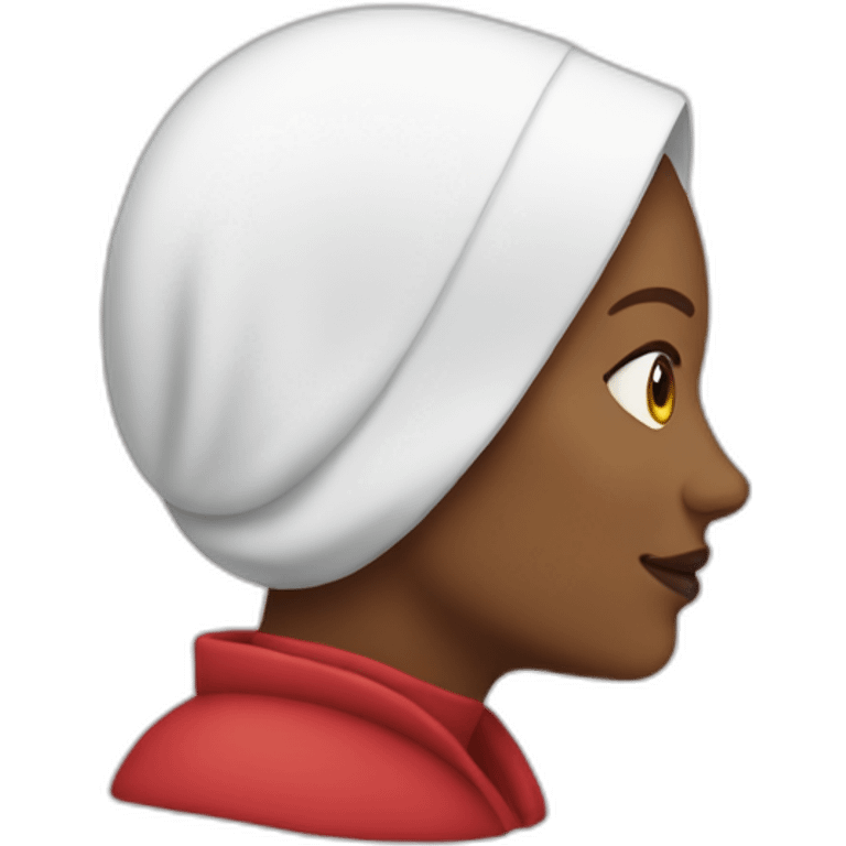 Handmaids tale only head emoji