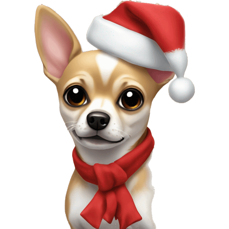 Christmas chihuahuas emoji