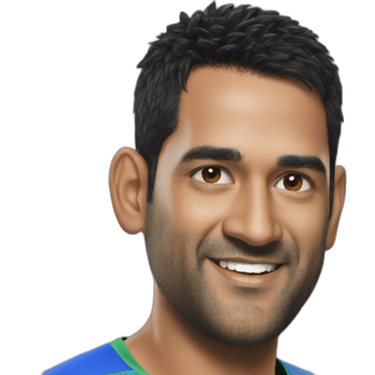 Dhoni emoji