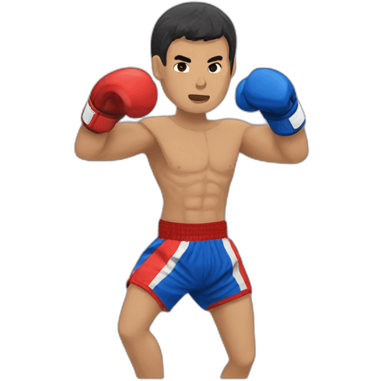 muay thai emoji