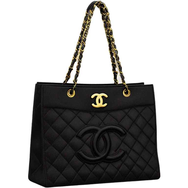 Chanel shopping bag emoji