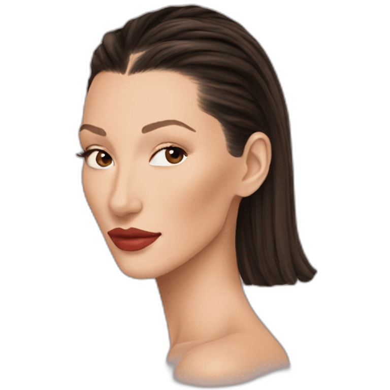 Bella hadid emoji