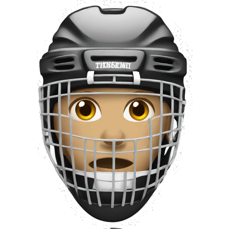 Hockey gear emoji