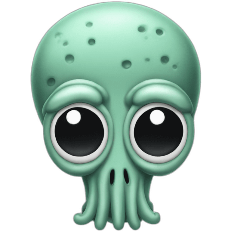 Squidward Tentacles emoji