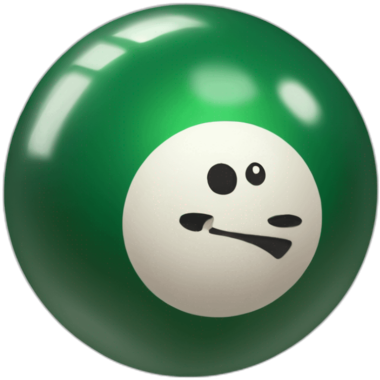 billiard ball emoji