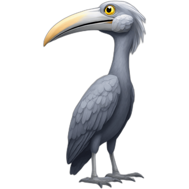 shoebill emoji