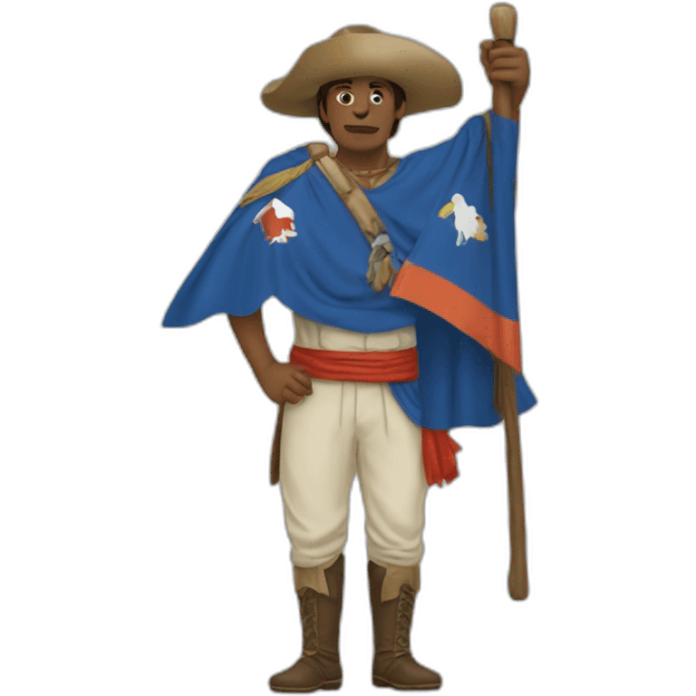 Drapeau gitan emoji