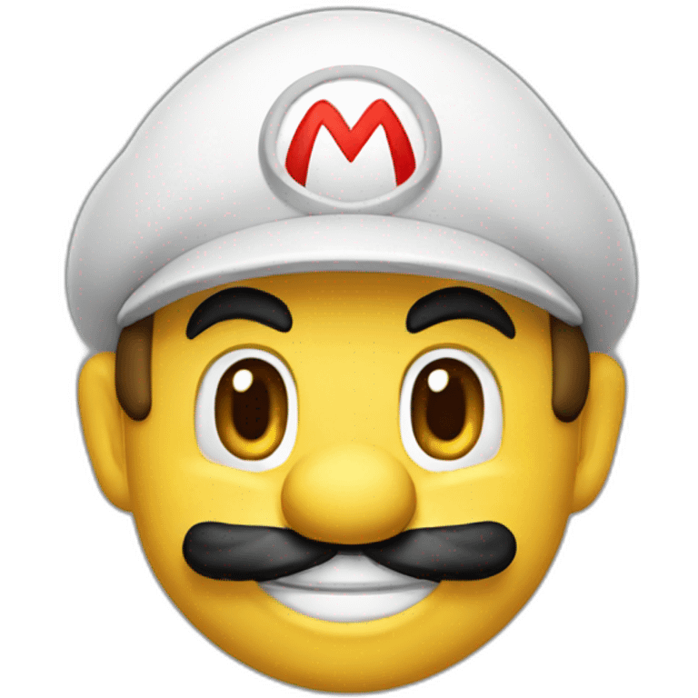 Mario-smile emoji