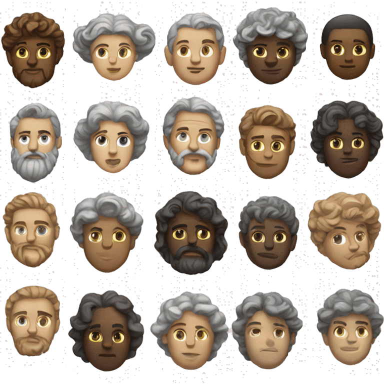 Renaissance statues Greek gods  emoji