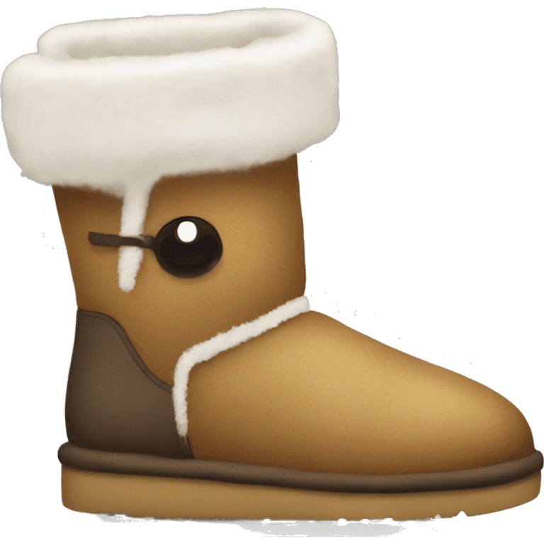 Uggs in winter emoji