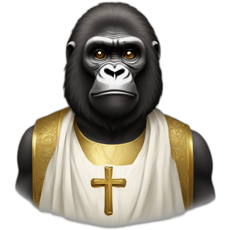 Gorilla Jesus emoji