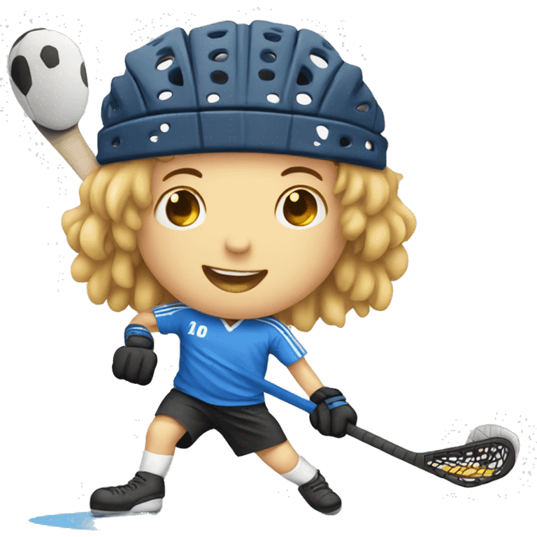 Floorball  emoji