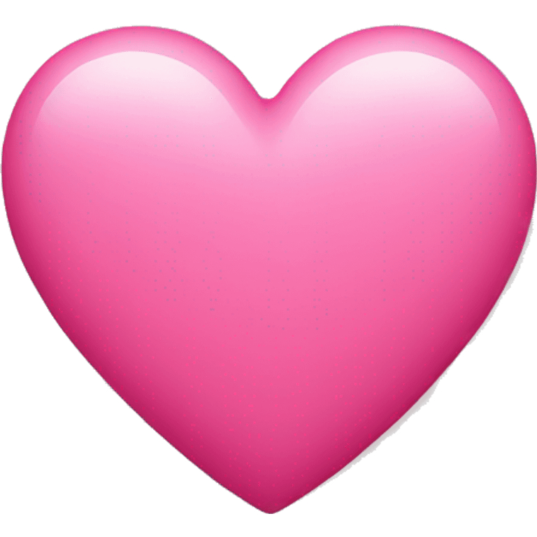 Pink heart  emoji