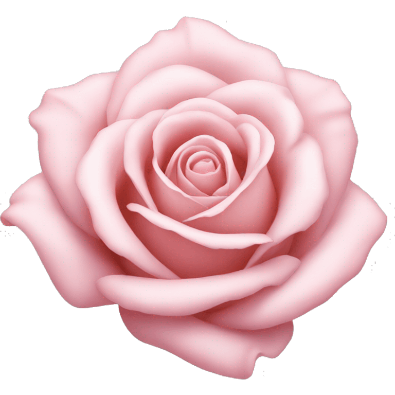 Light pink rose emoji