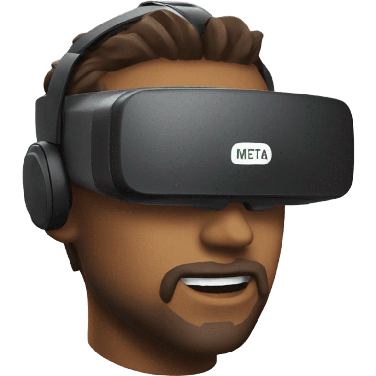 Meta Quest 3 VR Headset emoji