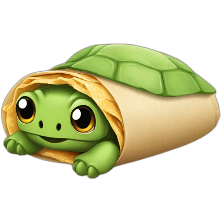 burrito turtle emoji